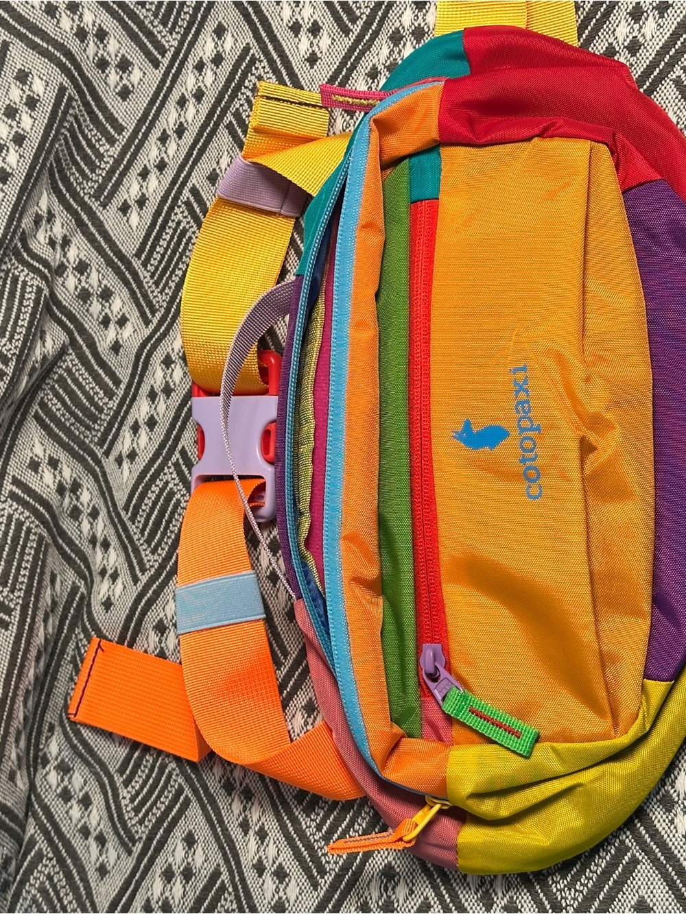 cotopaxi Rainbow Multicolor Crossbody/Fanny Pack